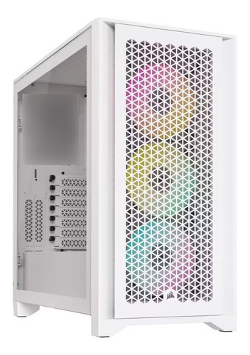 Gabinete Corsair Icue 4000d Rgb Airflow Cristal Templado Atx