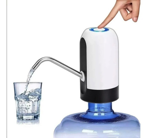 Bomba Dispenser De Agua De Bidon Usb Recargable 20 Litros