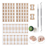 152pcs Ingrown Toenail Tool Set Corrective Stickers/