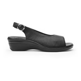 Sandalia Mujer Flexi 100011 Confort Ligeras Piel Negro