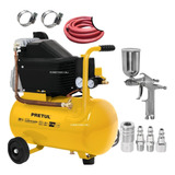 Compresor Aire 20 Lts 2 1/2hp Gratis Pistola Manguera Pretul