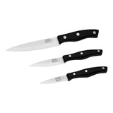 Set Cuchillas Acero 3pzas Chicago Cutlery Ellsworth