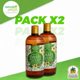 Pack X 2- Acondiconador Oasis 520- Vegano- Caspa, Seb, Caída