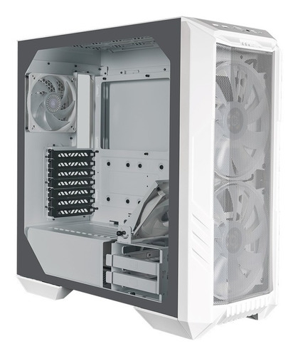 Caja E-atx Cooler Master Haf 500 Argb (blanco)