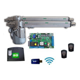 Kit Duo Combat 1/4 Hp Seg Porton Abatible Con Modulo Wifi