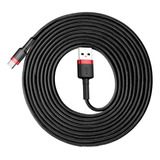 Cable Usb C 3 Metros Cargador Datos LG Samsung Moto Xiaomi 