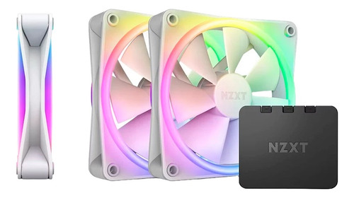 Ventilador Nzxt F120 Duo Rgb Blanco (3x Unidades) 