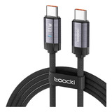 Cable C A C Carga Rápida Toocki 100w Ptec