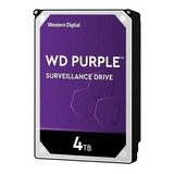 Disco Duro Wd Purple Wd40purz 4tb Surveillance 64mb 5400rpm