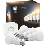 Set 4 Bombillas Led Inteligentes Philips Hue White