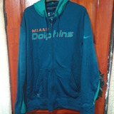 Polerón Miami Dolphins Talla Xl Impecable Estado.original.