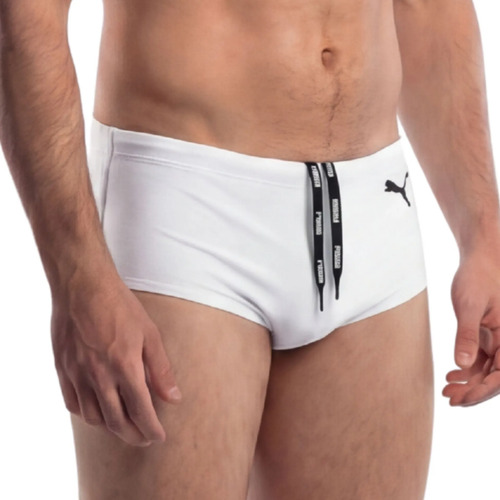 Sunga Masculina Puma Sungão De Praia Uv50+ Natação Ajustável | Frete grátis
