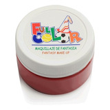 Pintura Color Rojo Maquillaje Infantil Facial Y Corporal