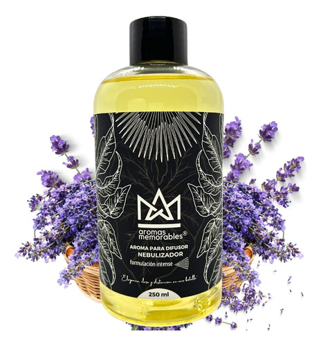 250ml Aroma Para Difusor Nebulizador - Flores De Lavanda