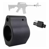 Block Bloque Tubo Gas Ar15 Paintball M4 M16 0.75 Pulgada