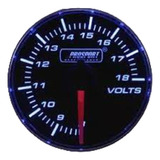 Reloj Voltimetro Prosport Azul Y Blanco