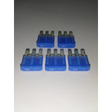 Fusible Automotriz Tipo Micro3 Azul 15 Amp (5 Piezas) 