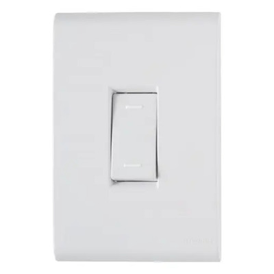 Conjunto 1 Interruptor Paralelo 10a 4x2 Branco Tramontina Liz