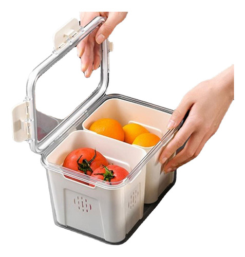 Contenedor De Frutas Para Refrigerador Envase Para Verduras