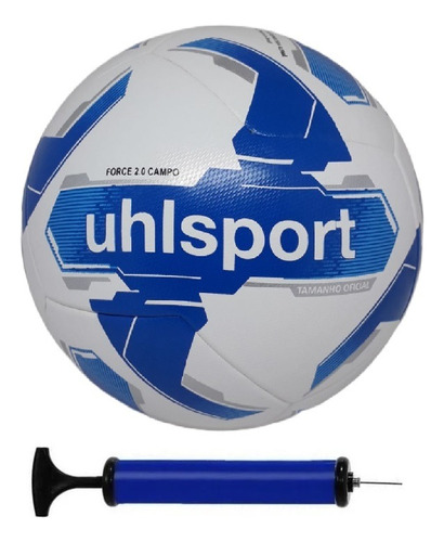 Bola De Futebol Campo Uhlsport Force 2.0 Oficial+bomba De Ar