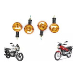 Juego 4 Direcccionales Bajaj Boxer 150 Bm150 Premium Oem Iso