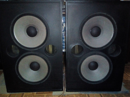 Bafles Jbl 4638 Th Doble Woofer 15 Pulgadas Con Crossover