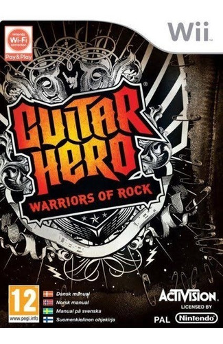 .: Guitar Hero Warriors Of Rock Para Wii Nuevo :. Bsg