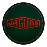 #626 - Cuadro Decorativo Vintage - Jaguar Ruta Auto No Chapa