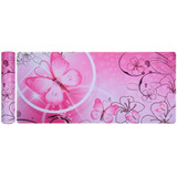 Mouse Pad Superficie Impermeable Antideslizante Rosa