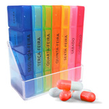 Porta Comprimidos Organizador Semanal Caixa Remédio Vitamina