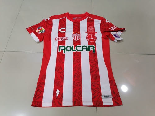Rayos Necaxa Camiseta Jersey Usado Por Jugador Titular 2019