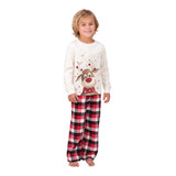 Pijamas De Navidad Familiar Parejas Adulto Niños Niñas