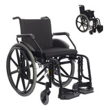 Cadeira De Rodas Fit Alumínio 44cm Até 120kg Super Leve 