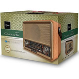 Radio Parlante Mlab Retro Grosseto Bluetooth Usb Fm