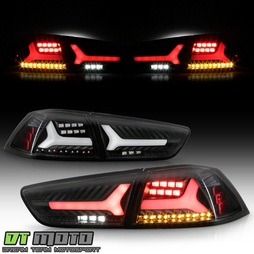 Par Micas Negro Led Mitsubishi Lancer Evolution 2015 2.0l