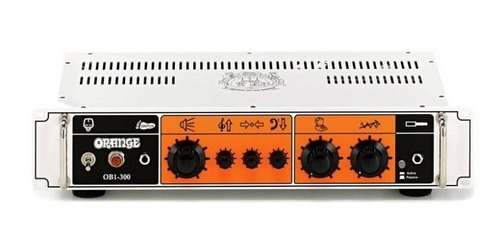Cabezal Bajo Orange Ob1 300 'bi-amplificador' Montaje Rack