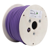 Bobina Cable Blindado F/utp 4 Pares Z-max Cat6a Soporte Apli