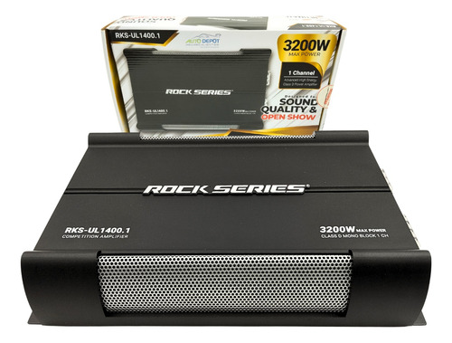 Amplificador 3200w Max 1canal Rock Series Clasd  Rksul1400.1