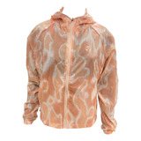 Campera Rompeviento Topper Crinkled Mujer Running Rosa