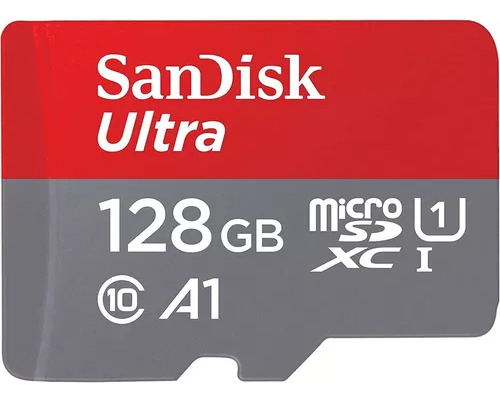 Tarjeta De Memoria Micro Sd Sandisk Ultra A1 128gb Full Hd