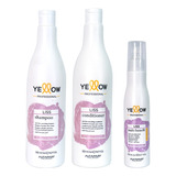 Yellow Liss Shampoo + Acondicionador + Multibenefit 500 Ml
