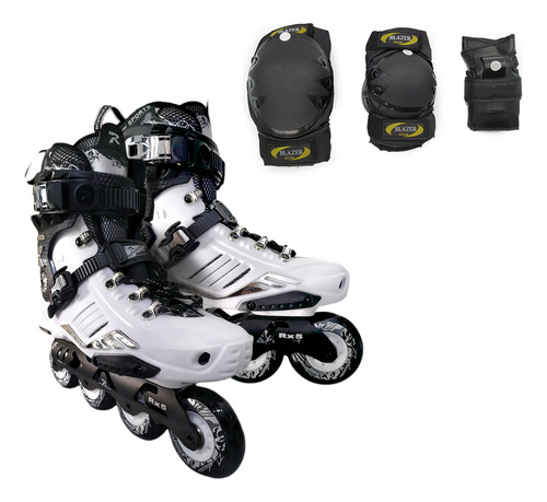 Patines Freeskate Ergonomico B2 Slalom + Protecciones