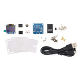 Kit Electrónico Esp8266 Para Bricolaje, Mini Reloj, Pantalla