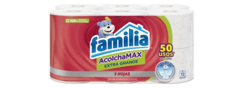 Papel Higienico Familia Acolchamax Extra Grande X 12