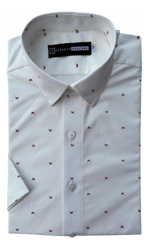 Camisa Manga Corta Hombre Mini-print