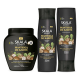 Kit Skala  Manteiga De Karité Shampoo + Condionador+máscara 