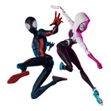Miles + Gwen Spider-man Figuras De Acción (2pcs)