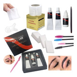 Kit Completo Para Laminado De Cejas Film Perfilador Peine