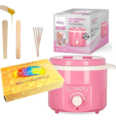 Calentador Fundidor De Cera 1kg C\u002Ffiltro Cera Espatula Envio | Envío gratis