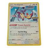 Carta Tcg Pokémon Go Ambipom 57/78 Año 2022